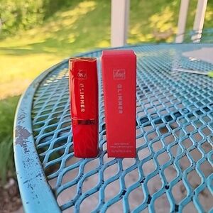 Avon fmg Glimmer Satin Lipstick POPPY